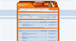 Desktop Screenshot of gay.komunita.cz